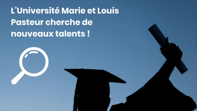 L’Université Marie et Louis PASTEUR recrute !