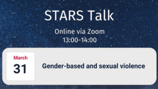WEBINAIRE STARS TALK sur les évolutions du droit pénal français face aux violences sexistes et sexuelles.
