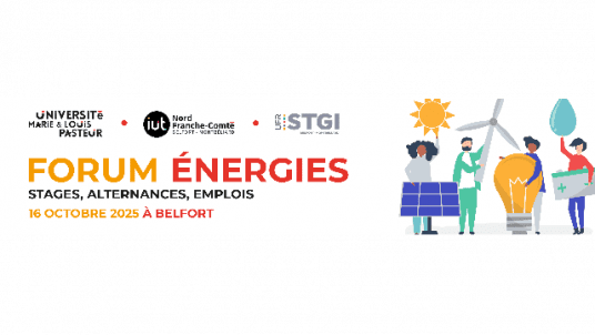 Forum Énergie - 16 Octobre à Belfort | iUT Nord Franche-Comté et UFR STGI
