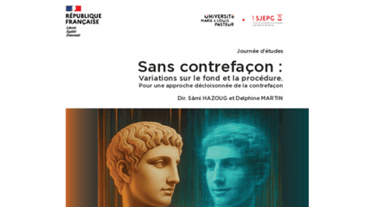 COLLOQUE SANS CONTREFAÇON